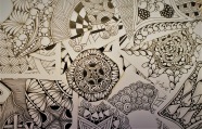 絵心なしでも描けちゃう　ゼンタングルアート
